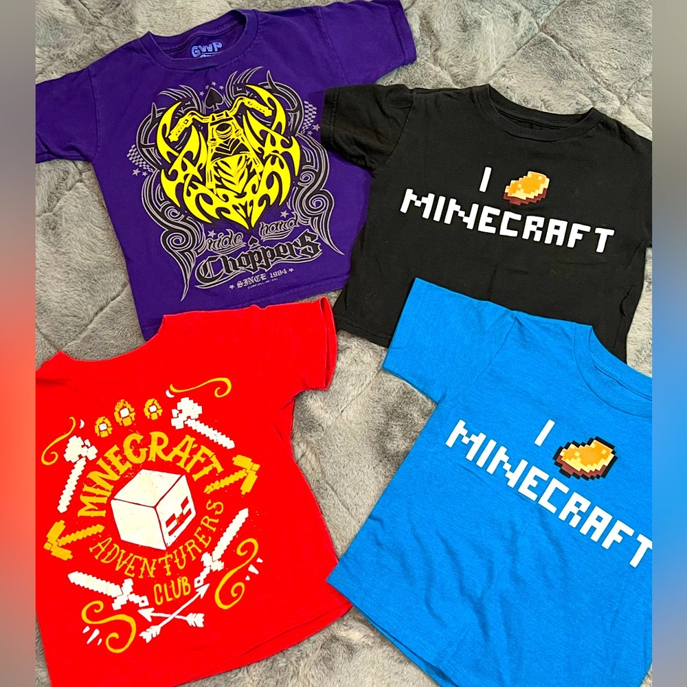 Boys size 4/5 t-shirt bundle.
